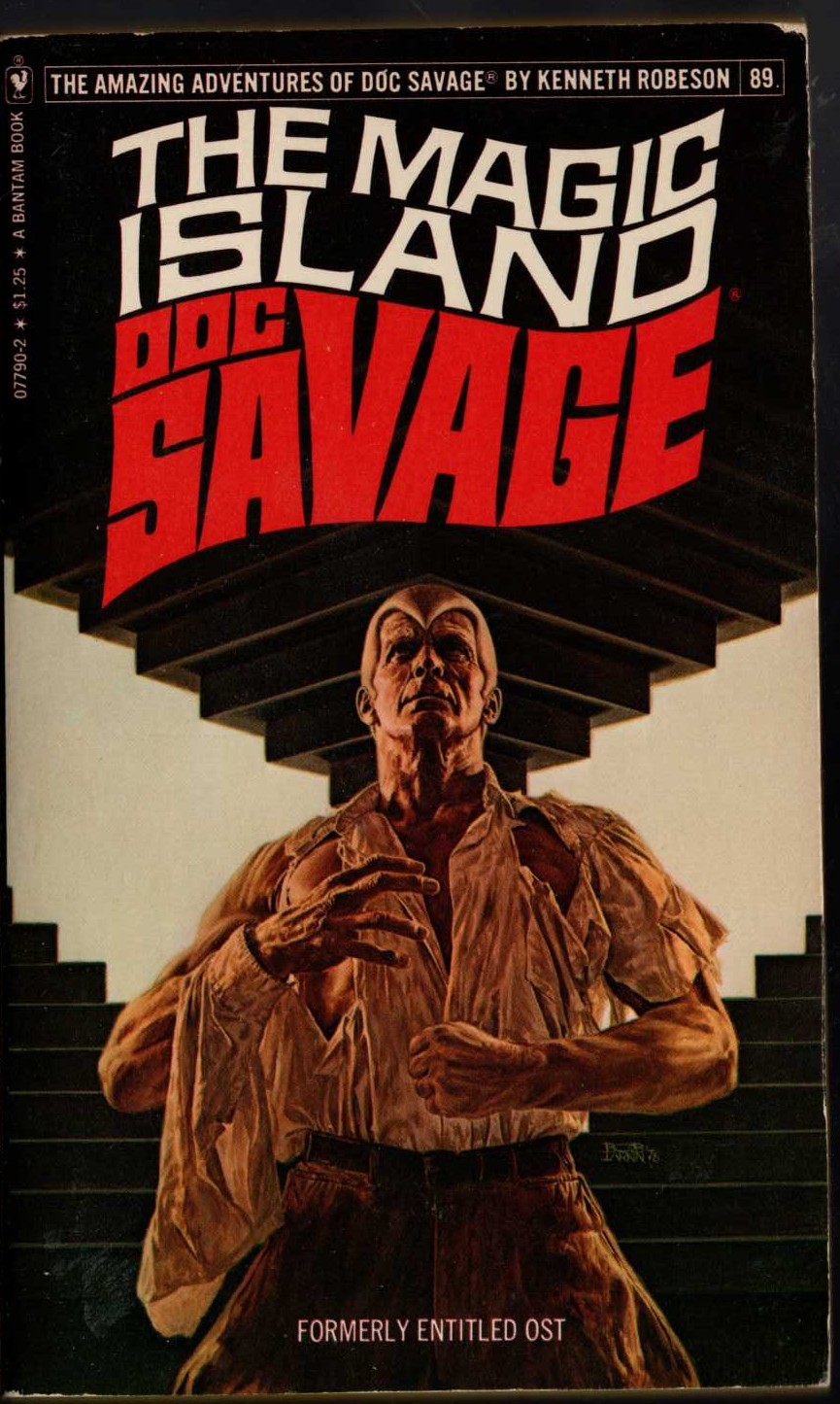 Kenneth Robeson  DOC SAVAGE: THE MAGIC ISLAND front book cover image