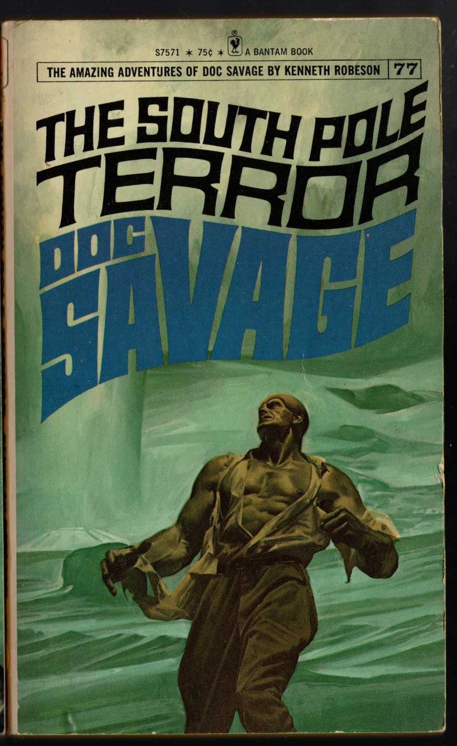 Kenneth Robeson  DOC SAVAGE: THE SOUTH POLE TERROR front book cover image
