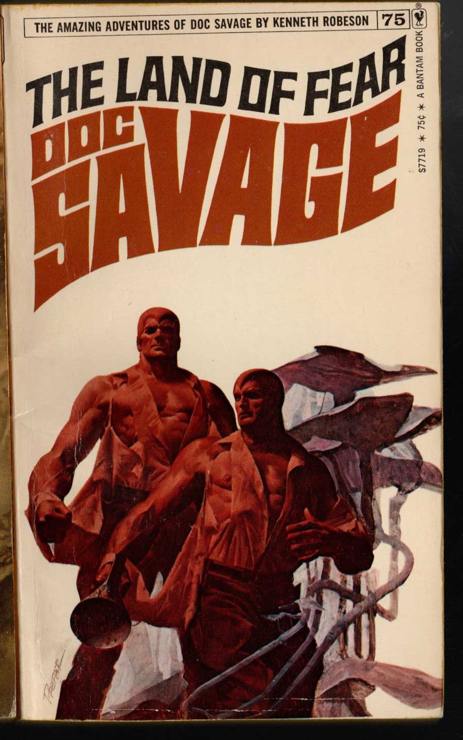 Kenneth Robeson  DOC SAVAGE: THE LAND OF FEAR front book cover image