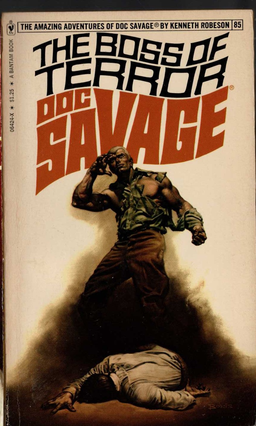 Kenneth Robeson  DOC SAVAGE: THE BOSS OF TERROR front book cover image
