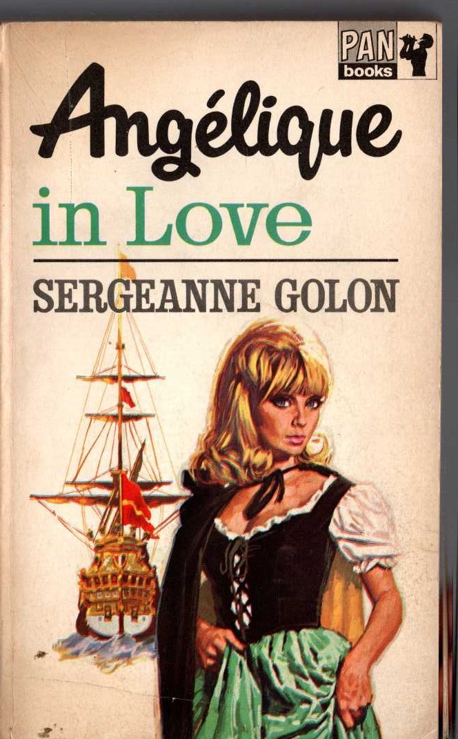 Sergeanne Golon  ANGELIQUE IN LOVE front book cover image