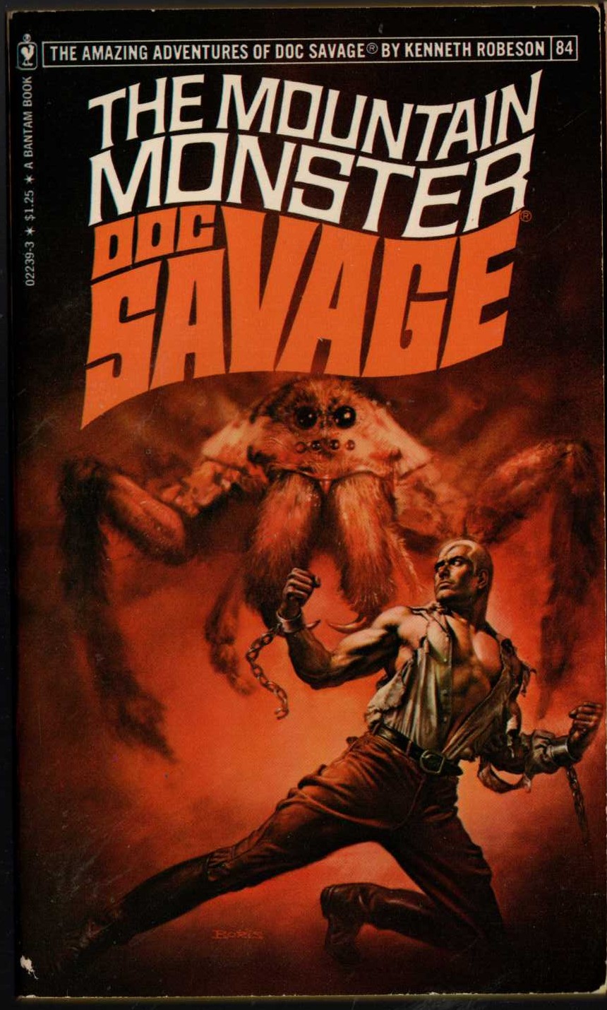 Kenneth Robeson  DOC SAVAGE: THE MOUNTAIN MONSTER front book cover image
