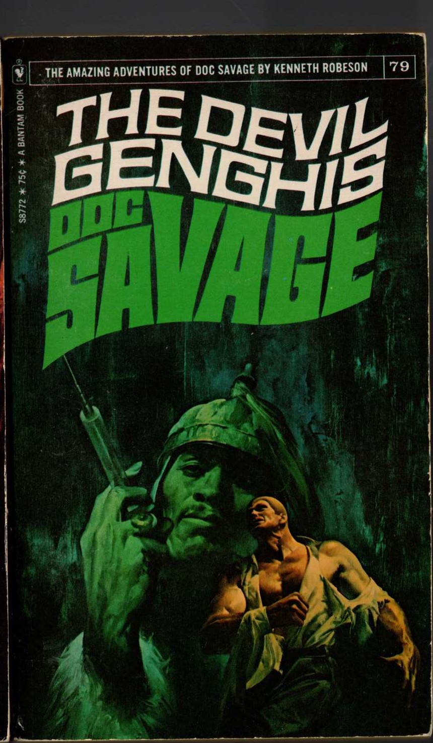 Kenneth Robeson  DOC SAVAGE: THE DEVIL GENGHIS front book cover image