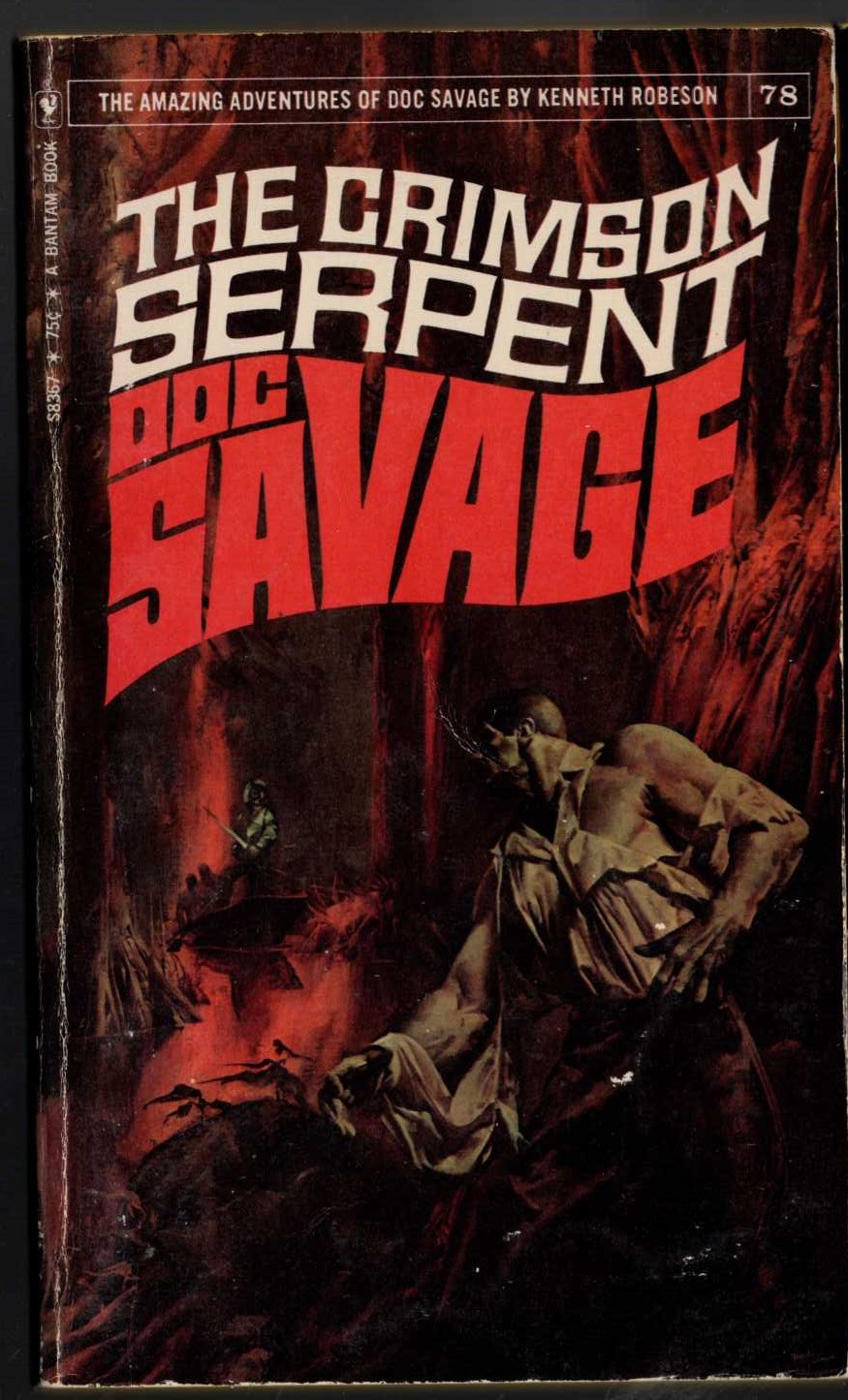 Kenneth Robeson  DOC SAVAGE: THE CRIMSON SERPENT front book cover image