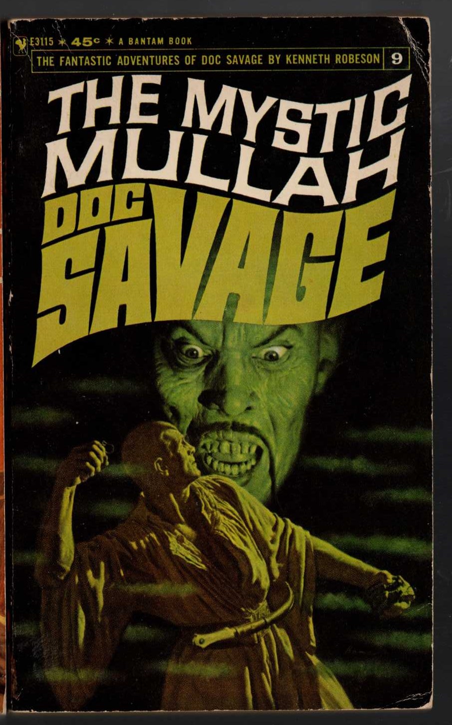 Kenneth Robeson  DOC SAVAGE: THE MYSTIC MULLAH front book cover image