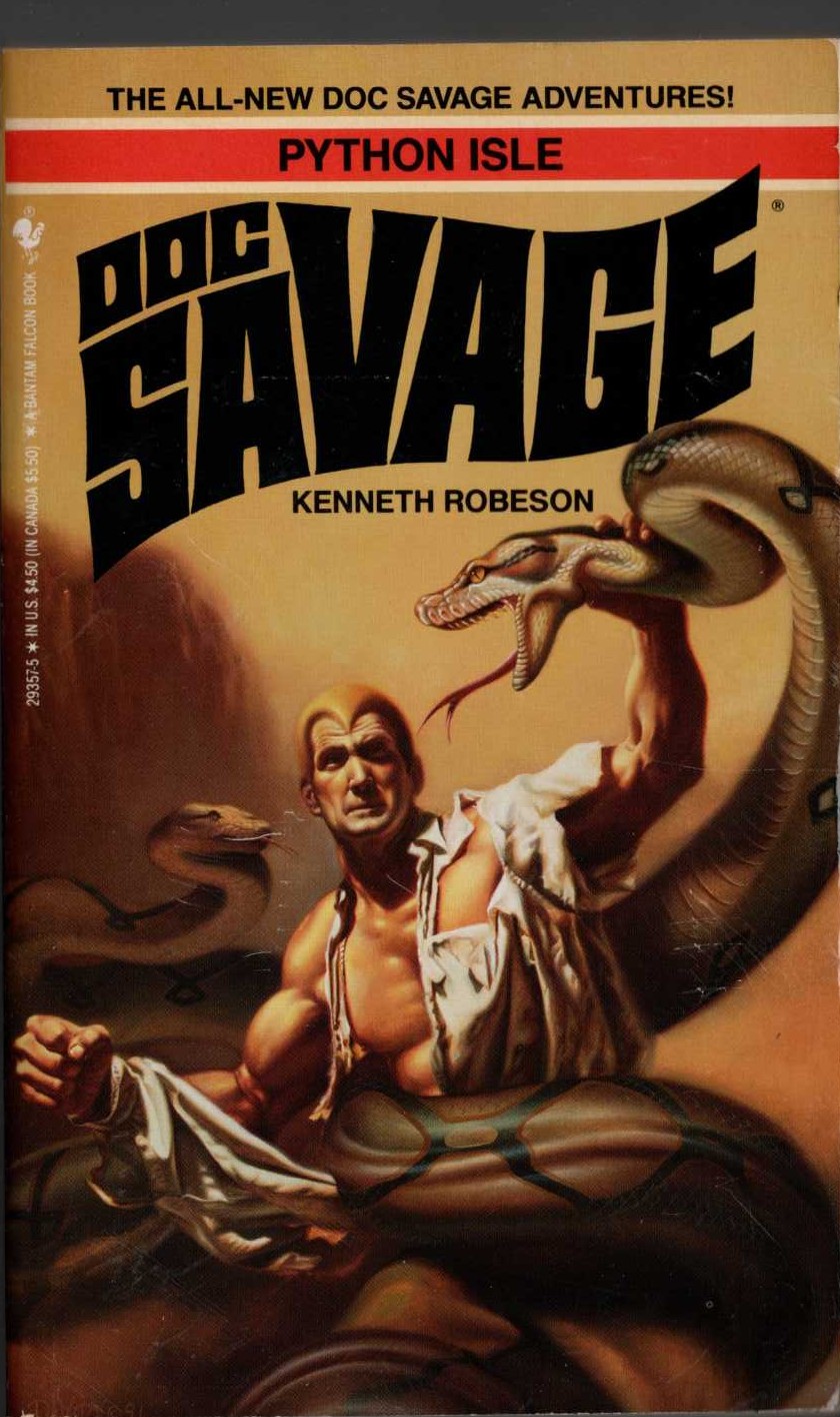 Kenneth Robeson  DOC SAVAGE: PYTHON ISLE front book cover image