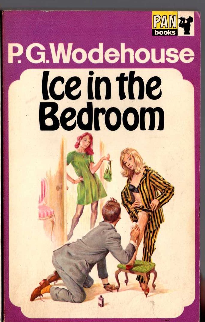 P.G. Wodehouse  ICE IN THE BEDROOM front book cover image