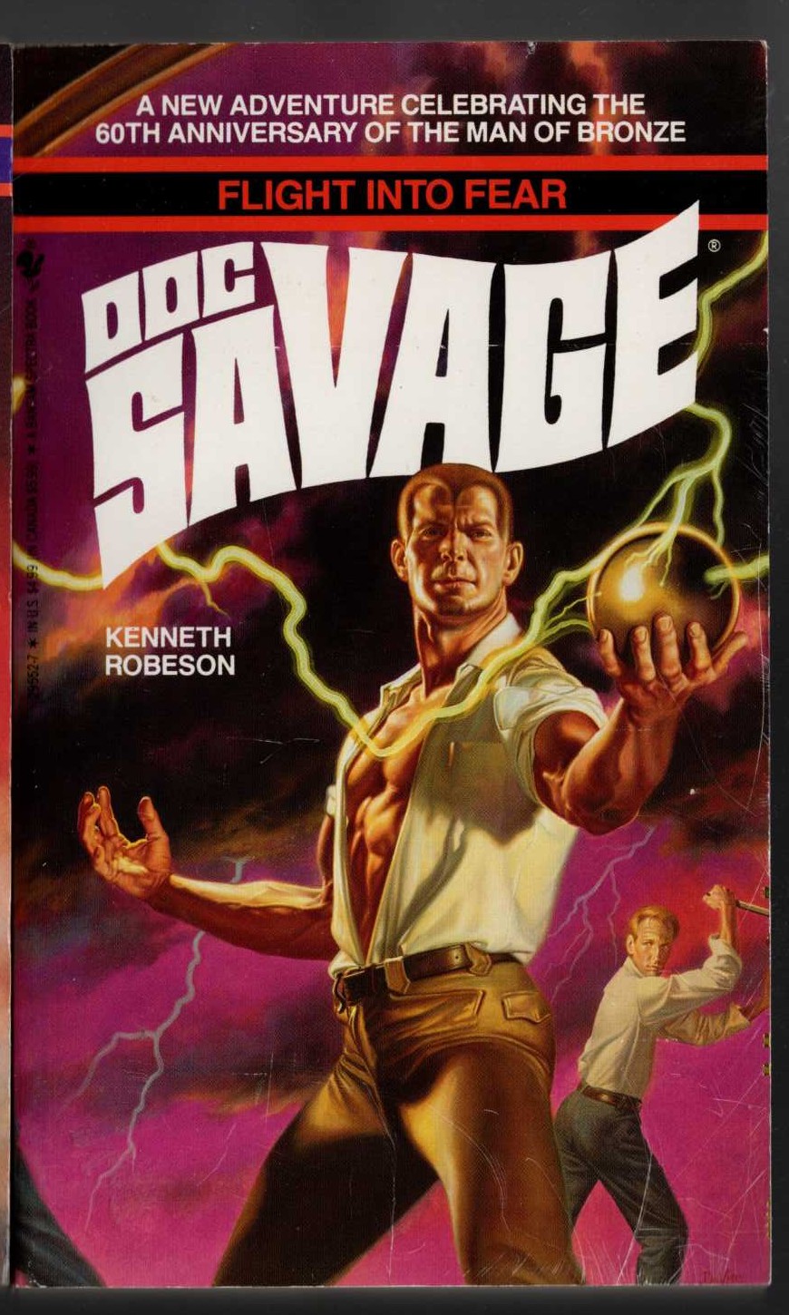 Kenneth Robeson  DOC SAVAGE: FLIGHT INTO FEAR front book cover image