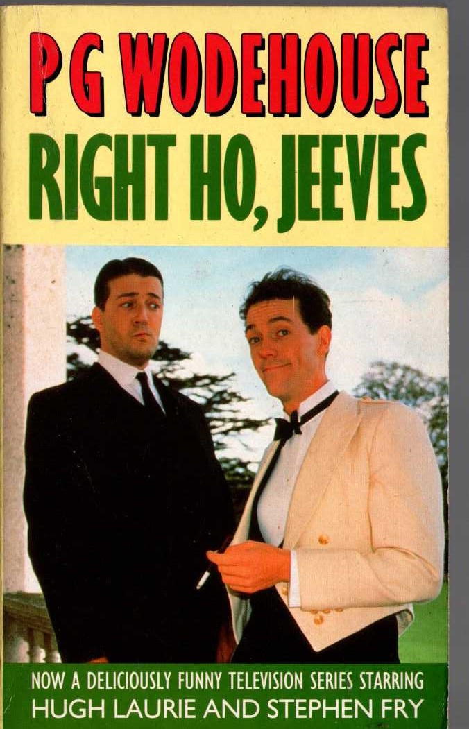 P.G. Wodehouse  RIGHT HO, JEEVES and other stories (Hugh Laurie & Stephen Fry) front book cover image