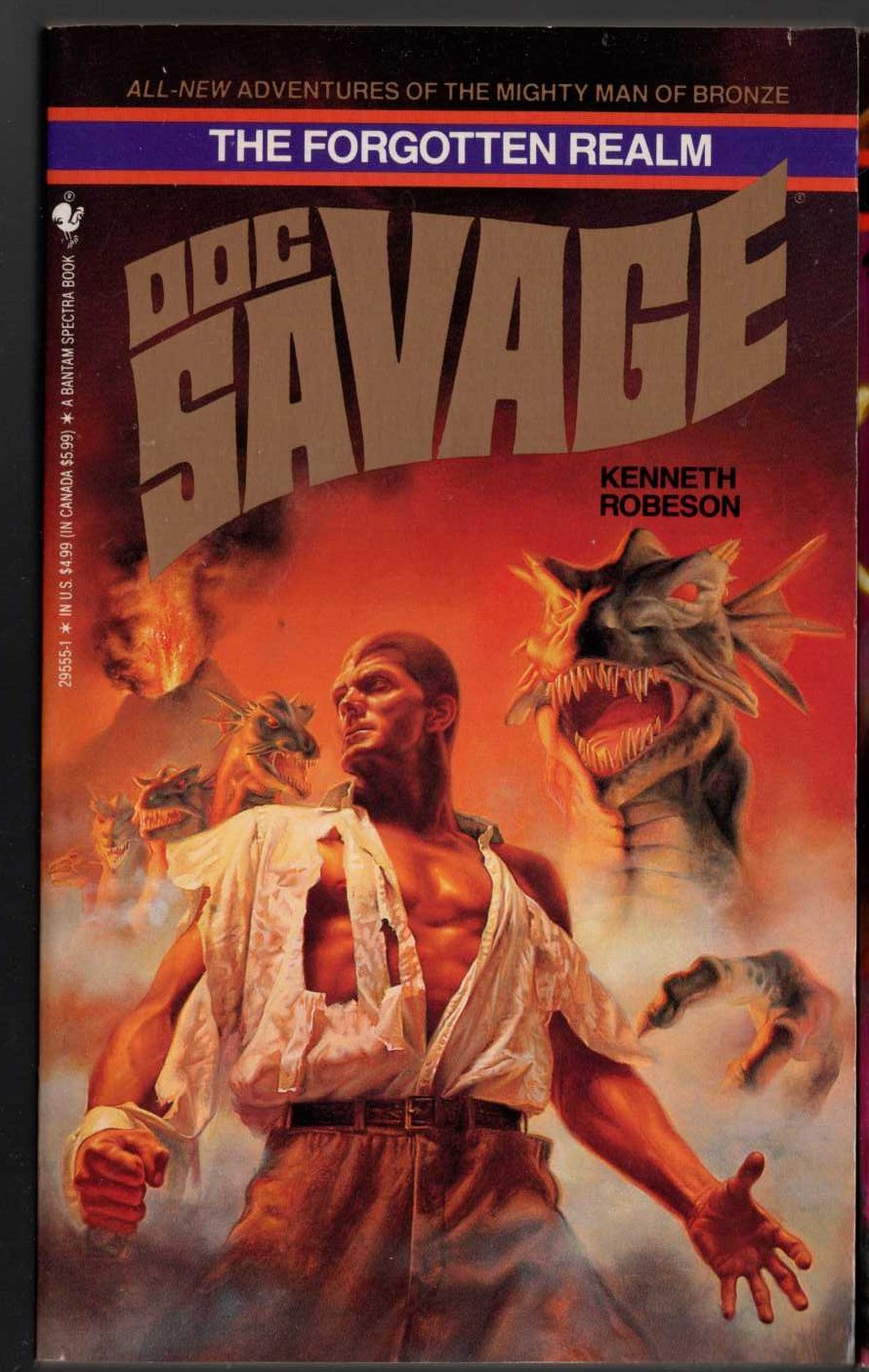 Kenneth Robeson  DOC SAVAGE: THE FORGOTTEN REALM front book cover image