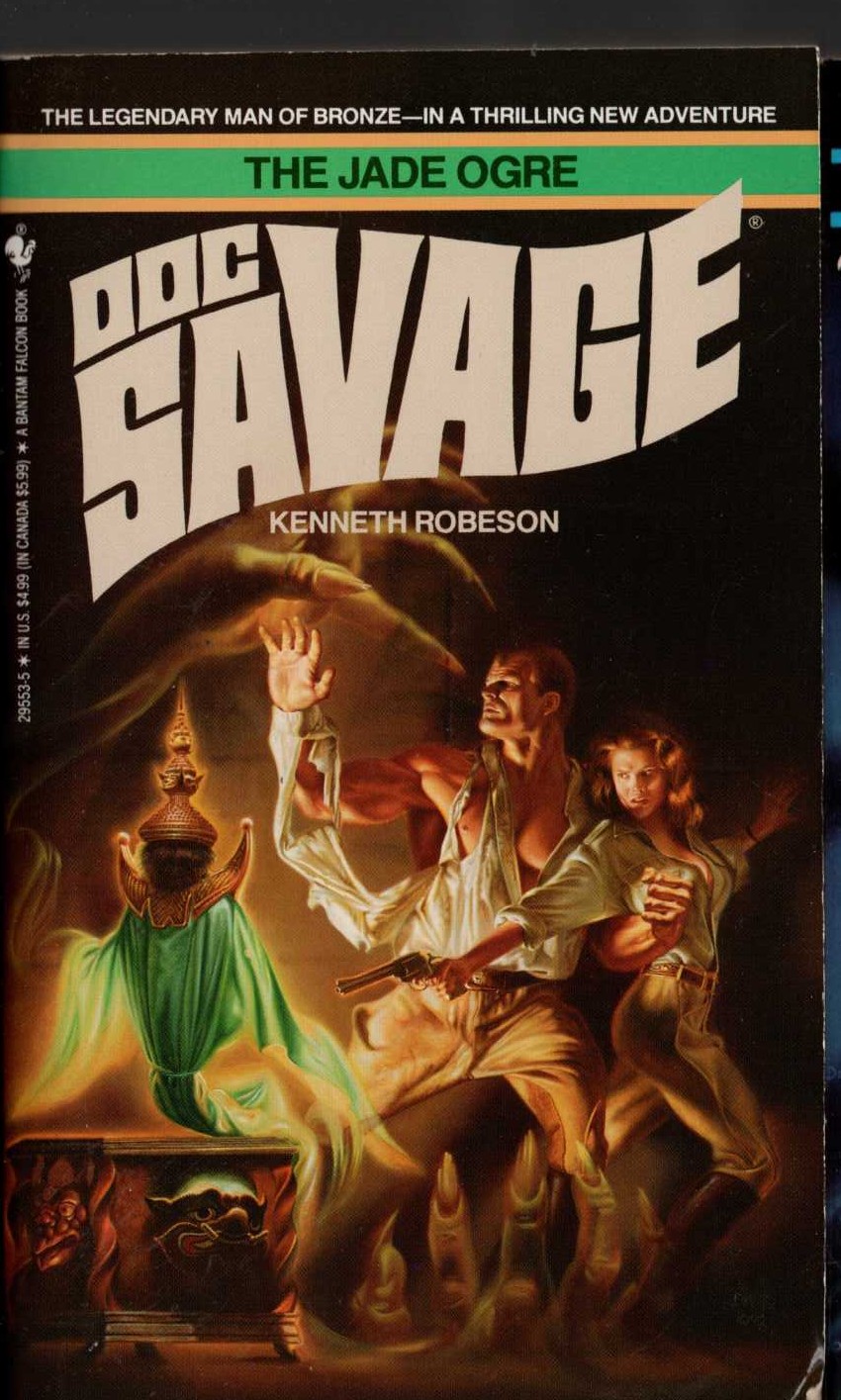 Kenneth Robeson  DOC SAVAGE: THE JADE OGRE front book cover image