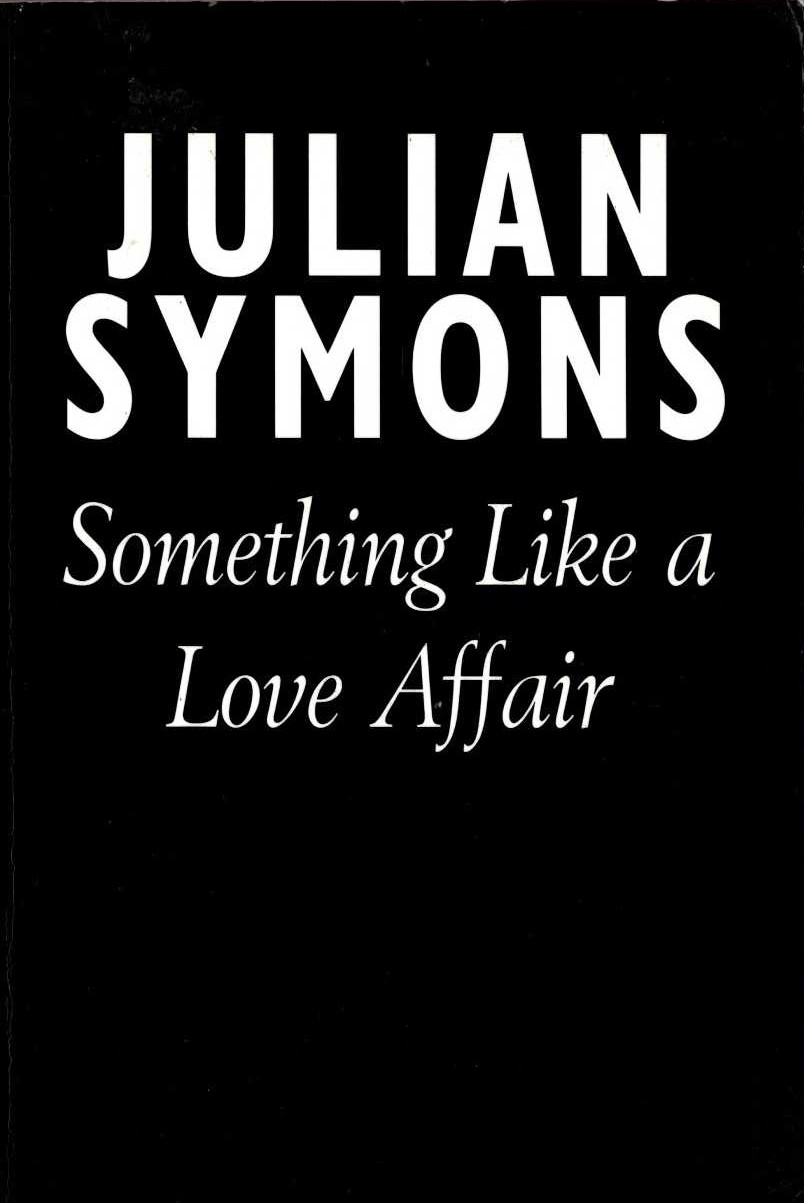 SOMETHING LIKE A LOVE AFFAIR front book cover image