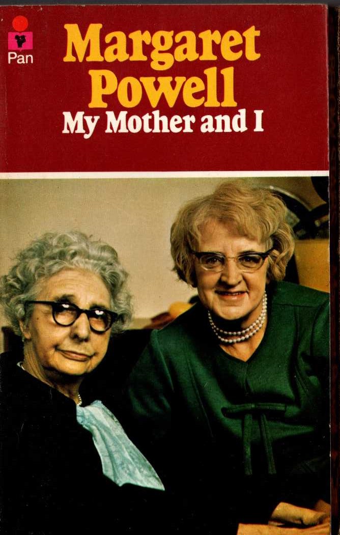 Margaret Powell  MY MOTHER AND I front book cover image