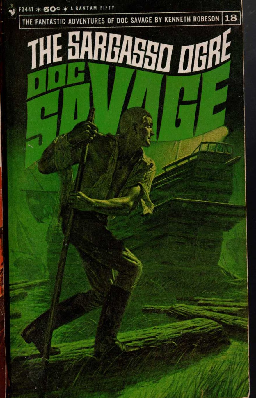 Kenneth Robeson  DOC SAVAGE: THE SARGASSO OGRE front book cover image