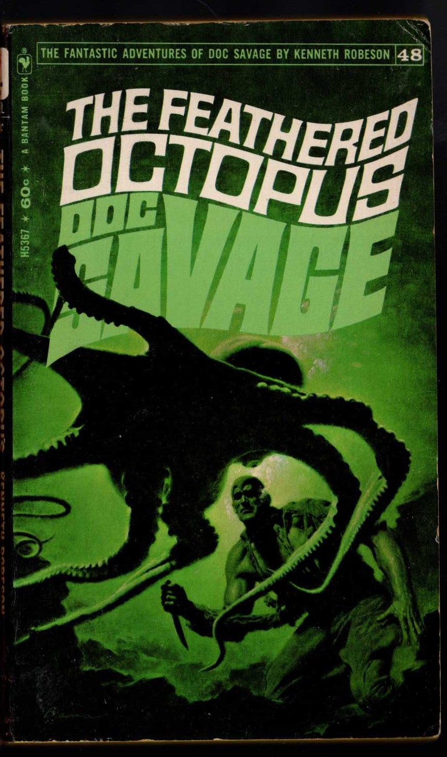 Kenneth Robeson  DOC SAVAGE: THE FEATHERED OCTOPUS front book cover image