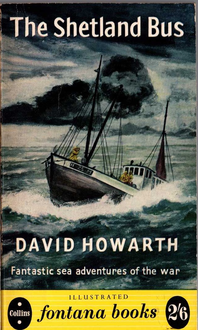 David Howarth  THE SHETLAND BUS front book cover image