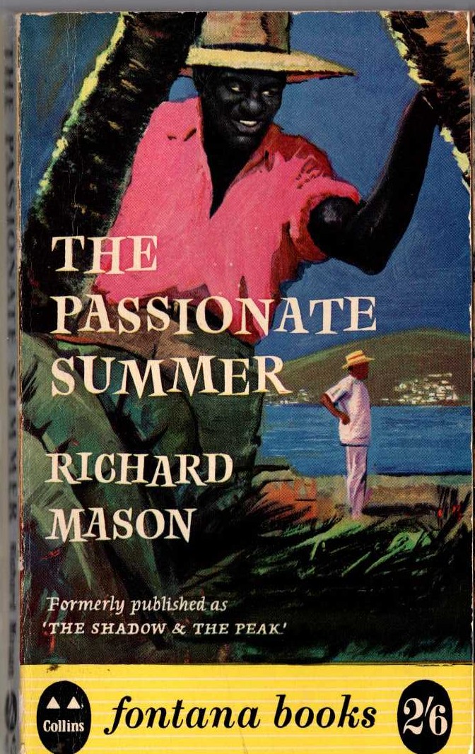 Richard Mason  THE PASSIONATE SUMMER front book cover image