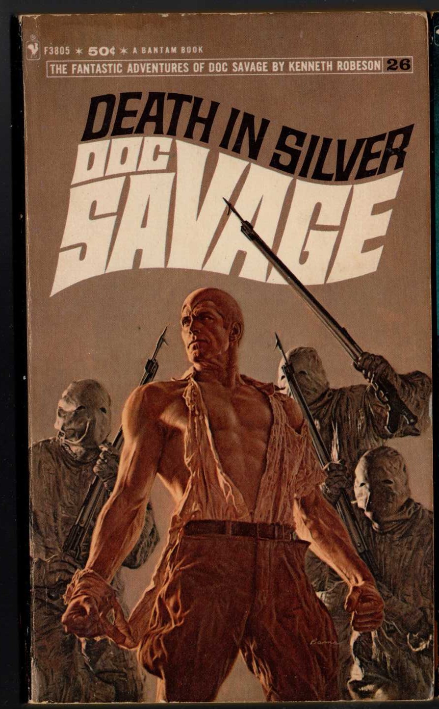 Kenneth Robeson  DOC SAVAGE: DEATH IN SILVER front book cover image