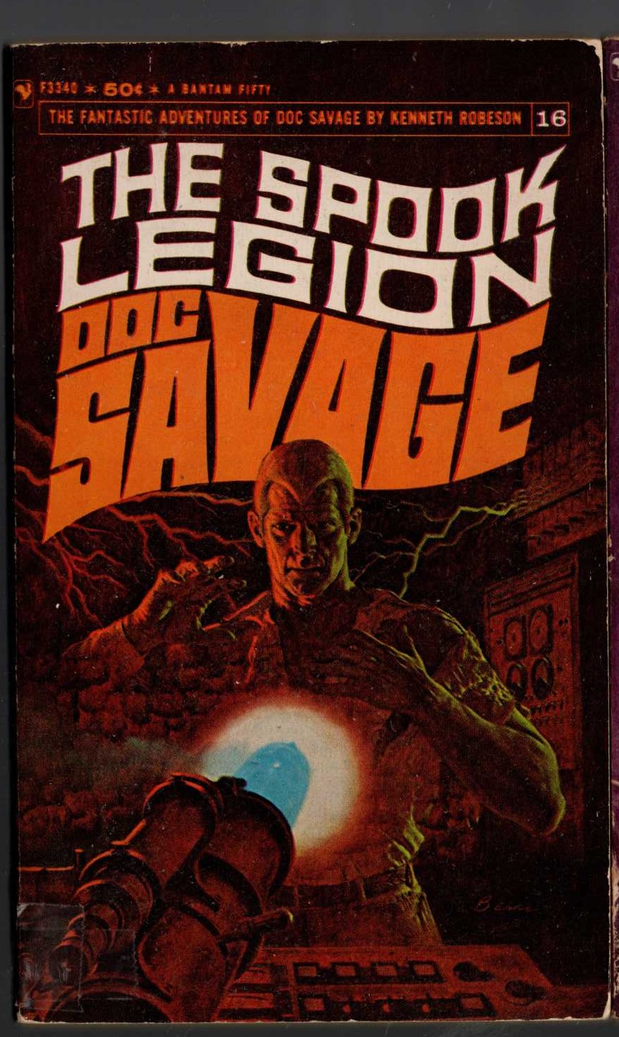 Kenneth Robeson  DOC SAVAGE: THE SPOOK LEGION front book cover image