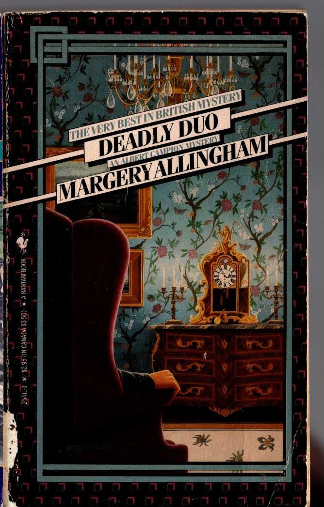 Margery Allingham  DEADLY DUO front book cover image