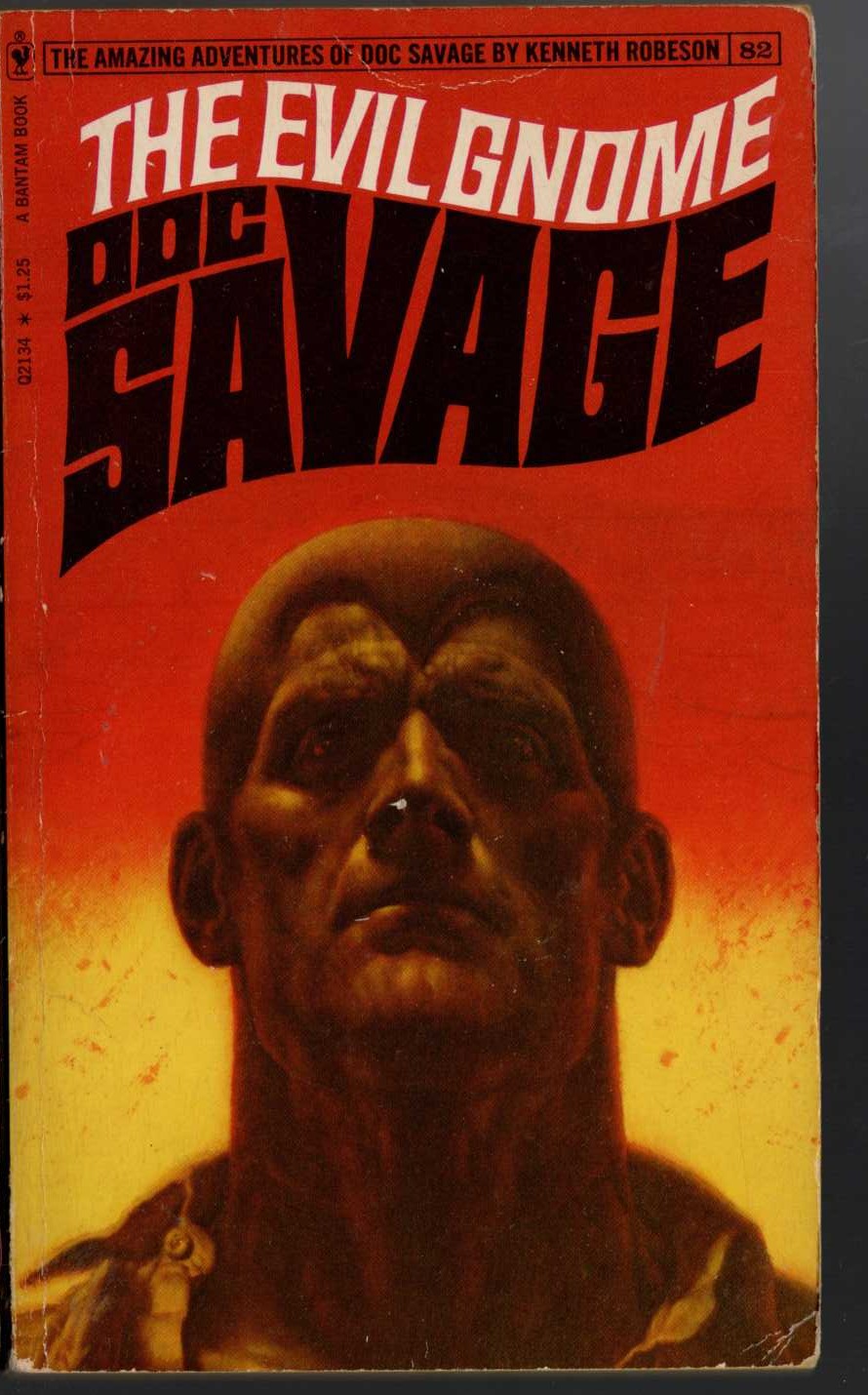 Kenneth Robeson  DOC SAVAGE: THE EVIL GNOME front book cover image