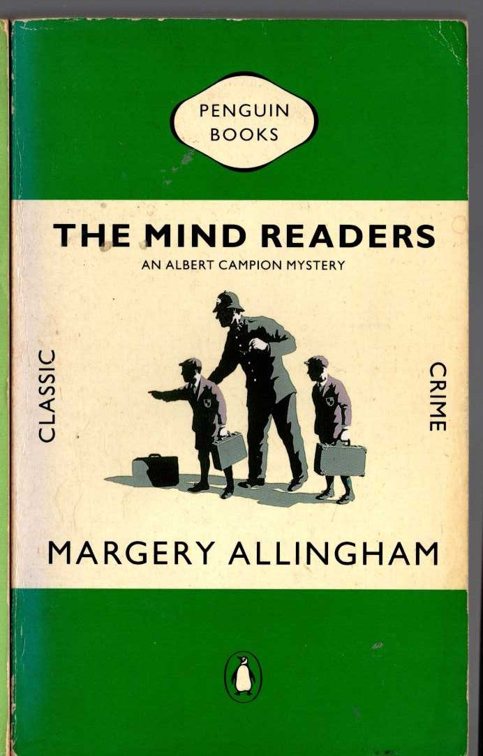 Margery Allingham  THE MIND READERS front book cover image