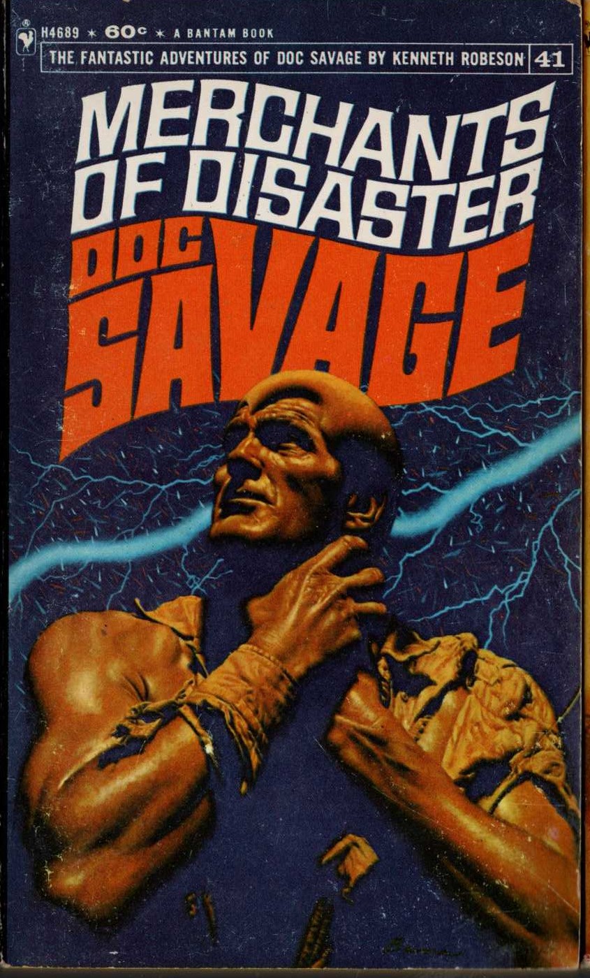 Kenneth Robeson  DOC SAVAGE: MERCHANTS OF DISASTER front book cover image