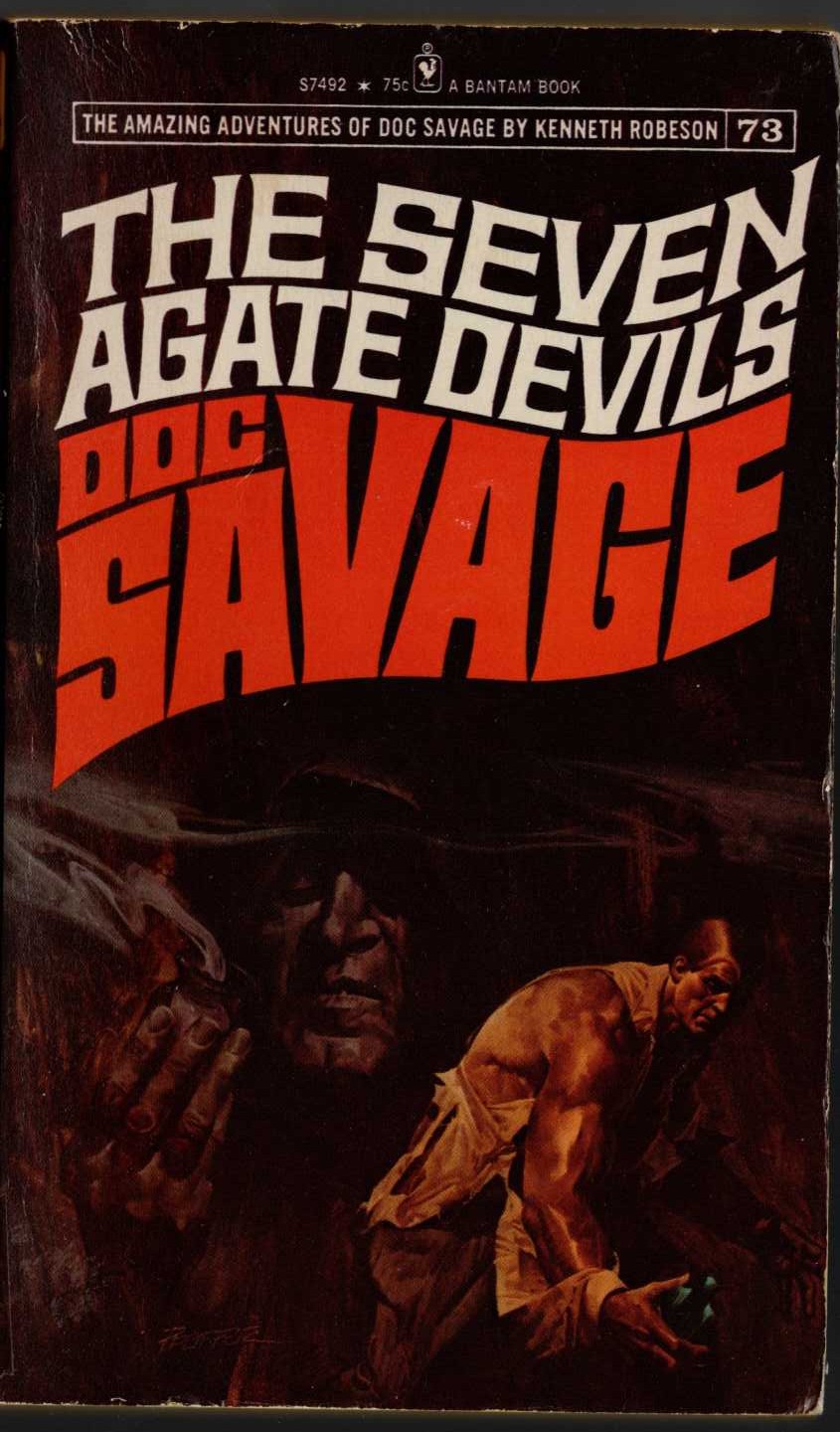 Kenneth Robeson  DOC SAVAGE: THE SEVEN AGATE DEVILS front book cover image