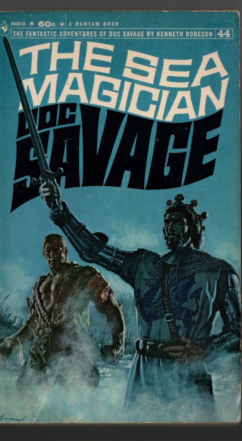 Kenneth Robeson  DOC SAVAGE: THE SEA MAGICIAN front book cover image