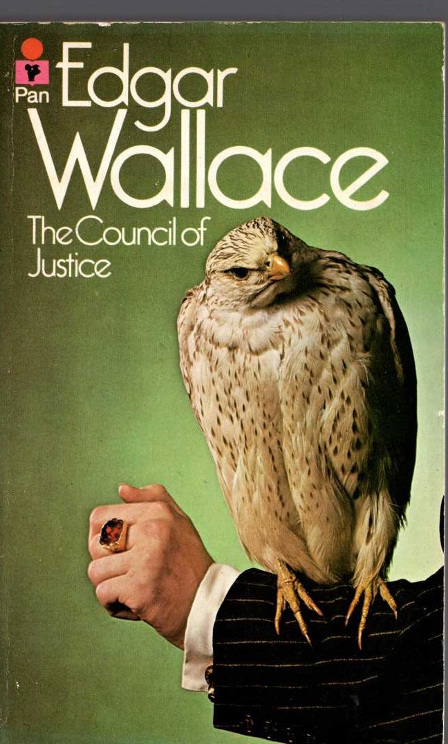 Edgar Wallace  THE COUNCIL OF JUSTICE front book cover image