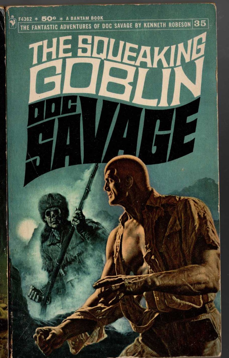 Kenneth Robeson  DOC SAVAGE: THE SQUEAKING GOBLIN front book cover image