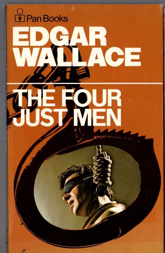 Edgar Wallace  THE FOUR JUST MEN front book cover image