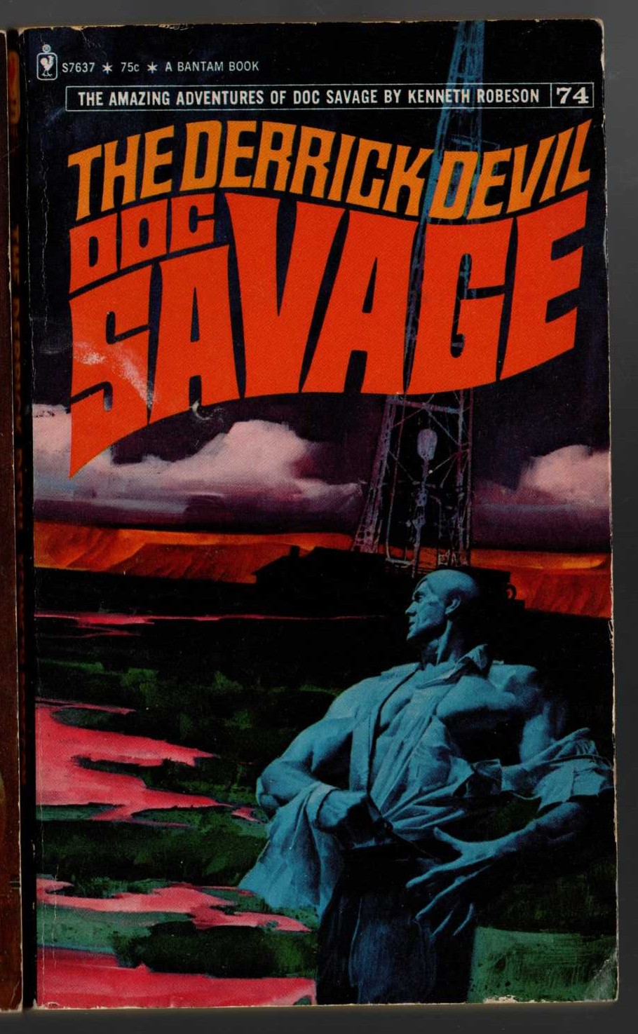 Kenneth Robeson  DOC SAVAGE: THE DERRICK DEVIL front book cover image