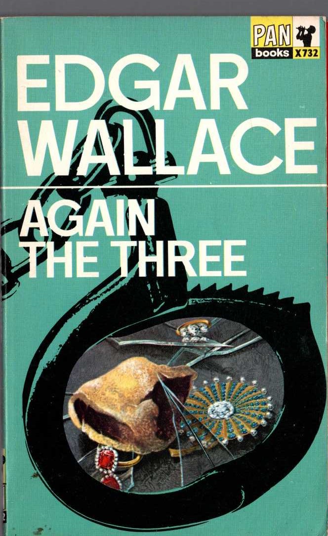 Edgar Wallace  AGAIN THE THREE front book cover image