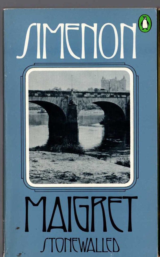 Georges Simenon  MAIGRET STONEWALLED front book cover image