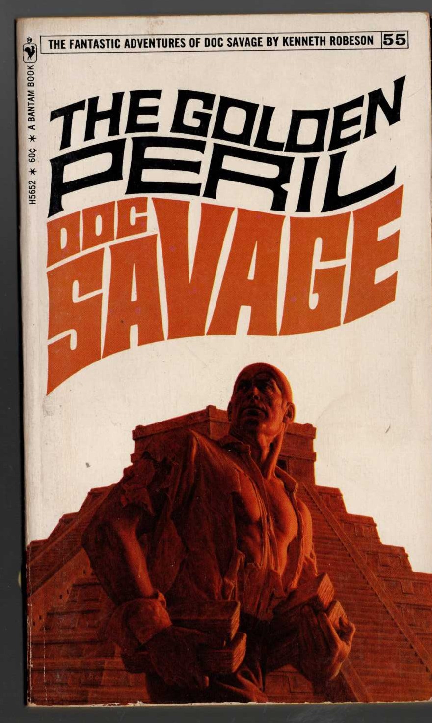 Kenneth Robeson  DOC SAVAGE: THE GOLDEN PERIL front book cover image