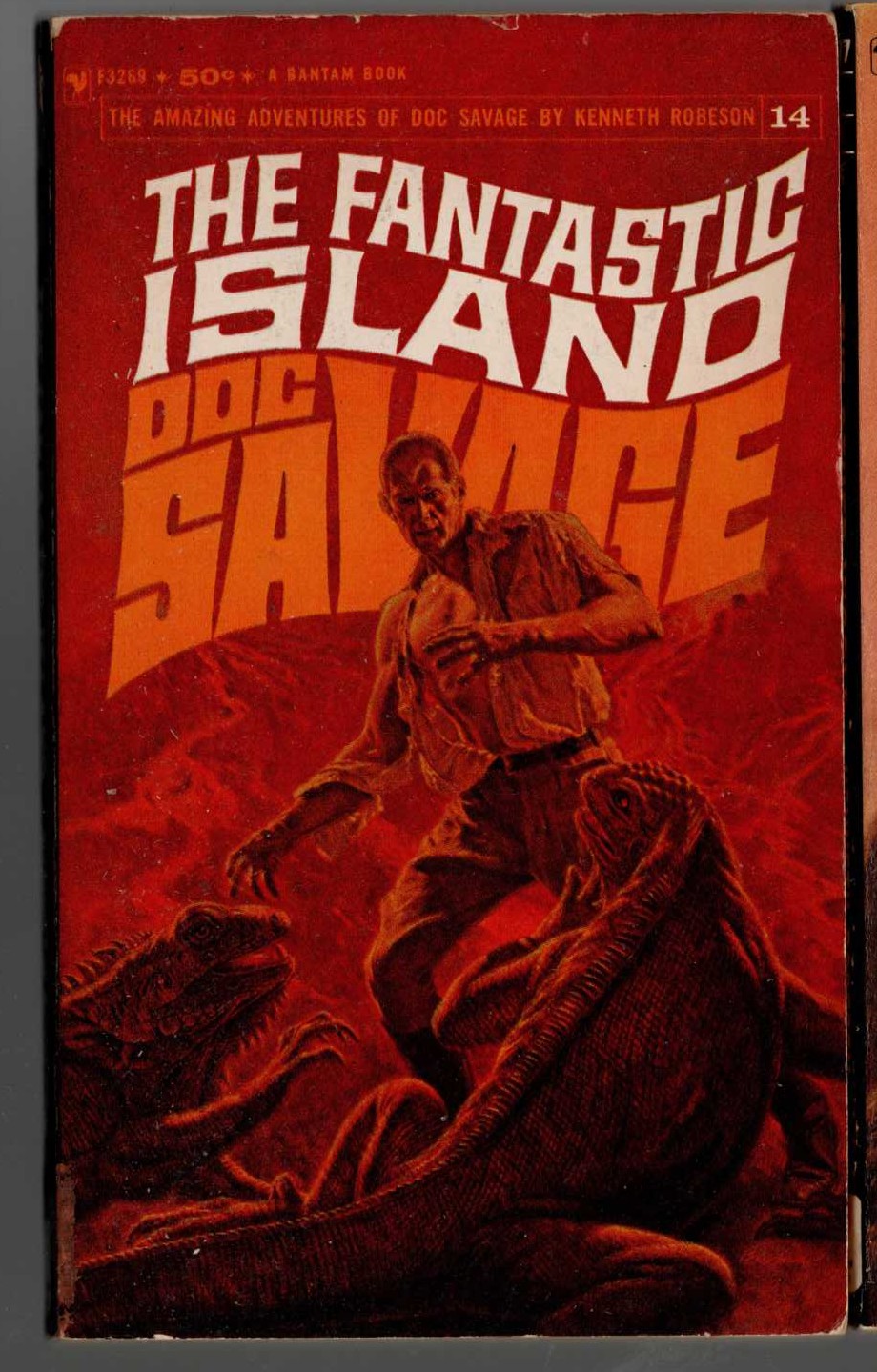 Kenneth Robeson  DOC SAVAGE: THE FANTASTIC ISLAND front book cover image