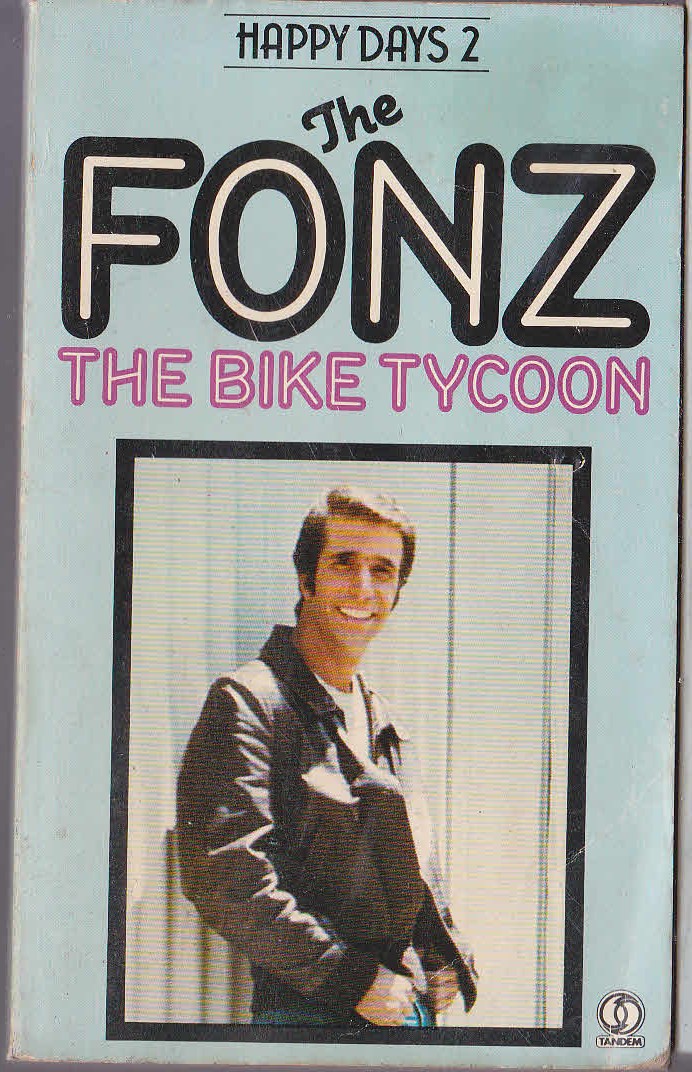 William Johnston  HAPPY DAYS #2: The Bike Tycoon front book cover image