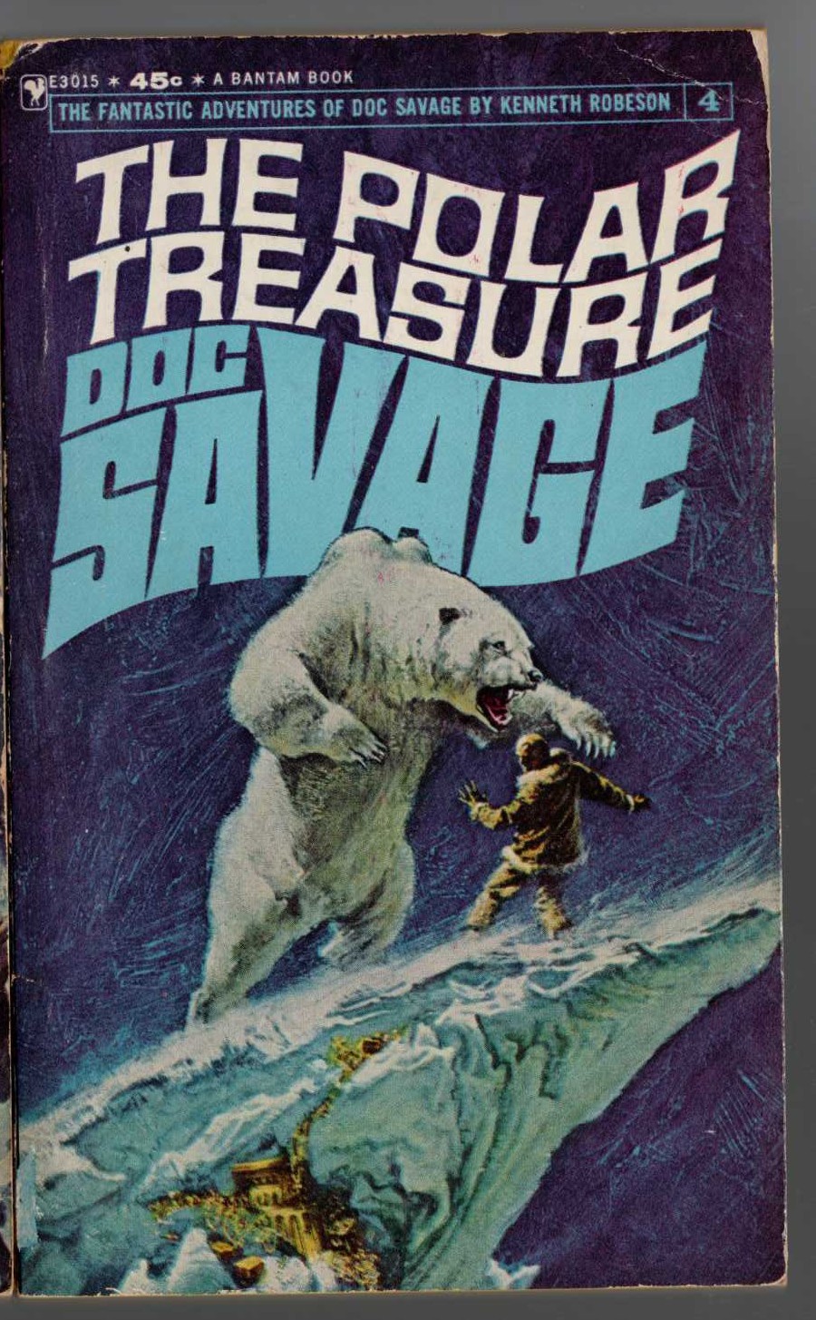 Kenneth Robeson  DOC SAVAGE: THE POLAR TREASURE front book cover image