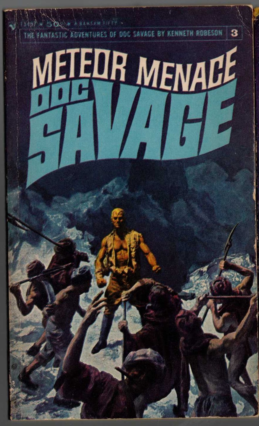 Kenneth Robeson  DOC SAVAGE: METEOR MENACE front book cover image