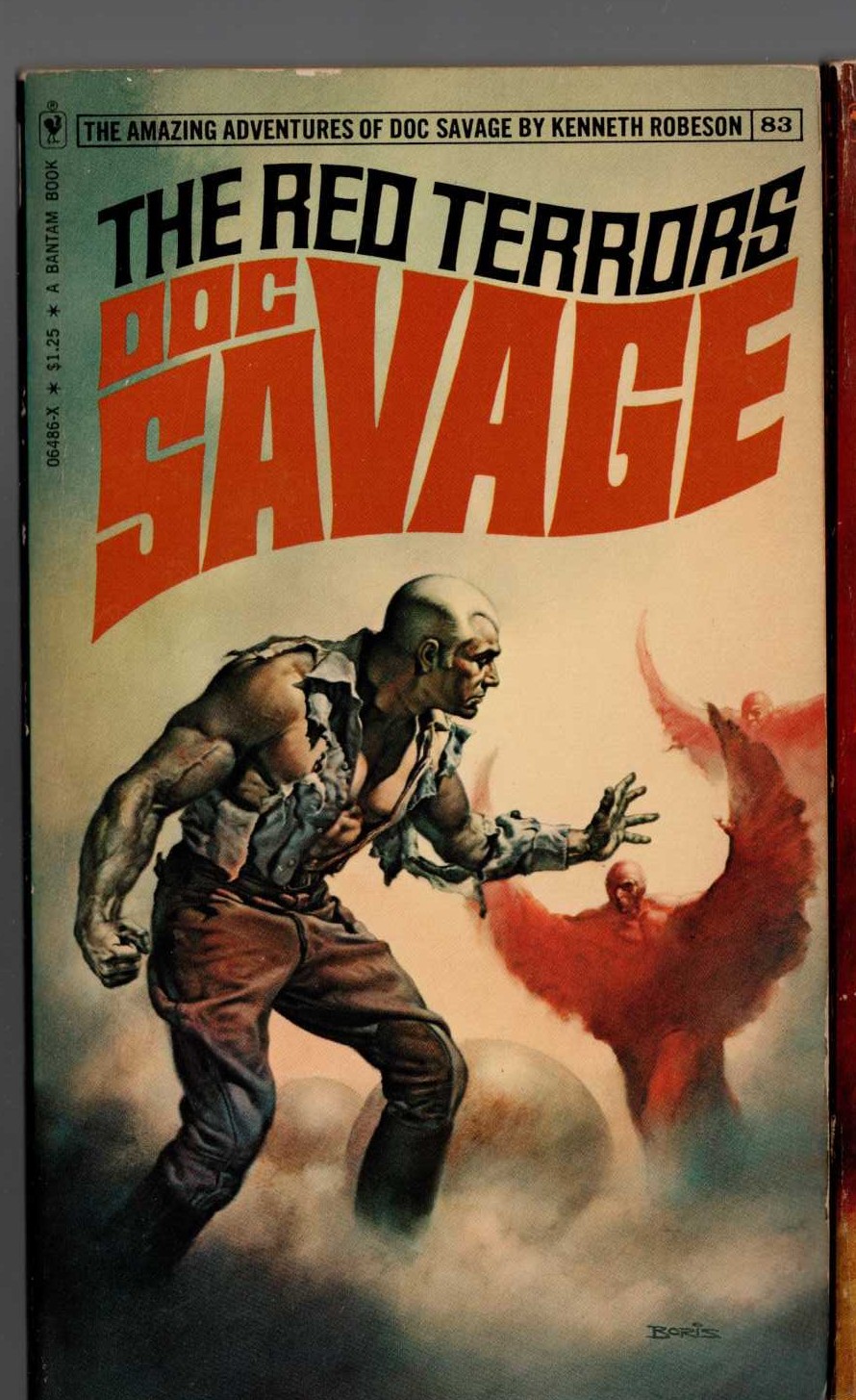 Kenneth Robeson  DOC SAVAGE: THE RED TERRORS front book cover image