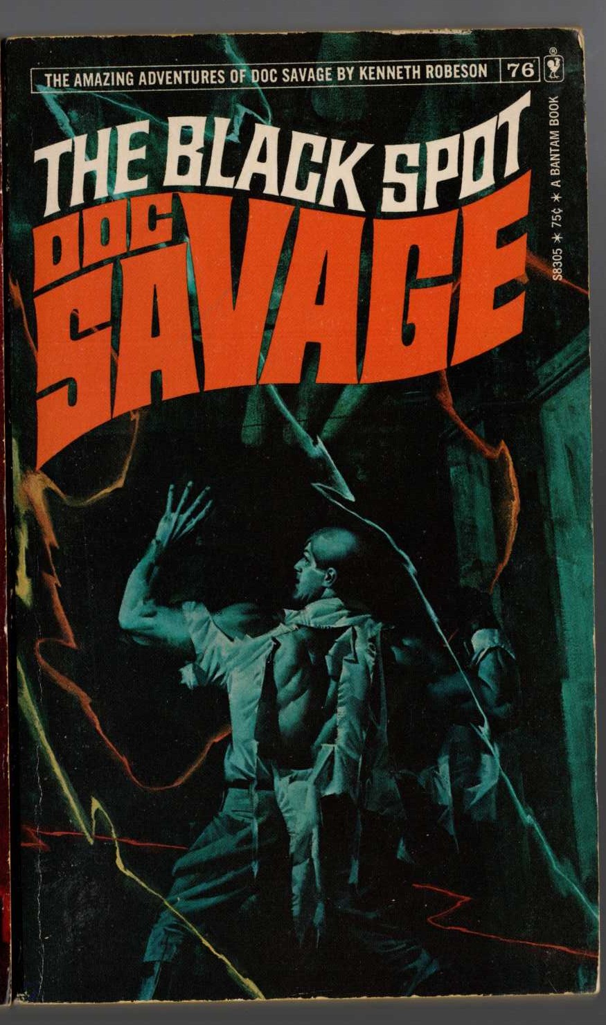 Kenneth Robeson  DOC SAVAGE: THE BLACK SPOT front book cover image
