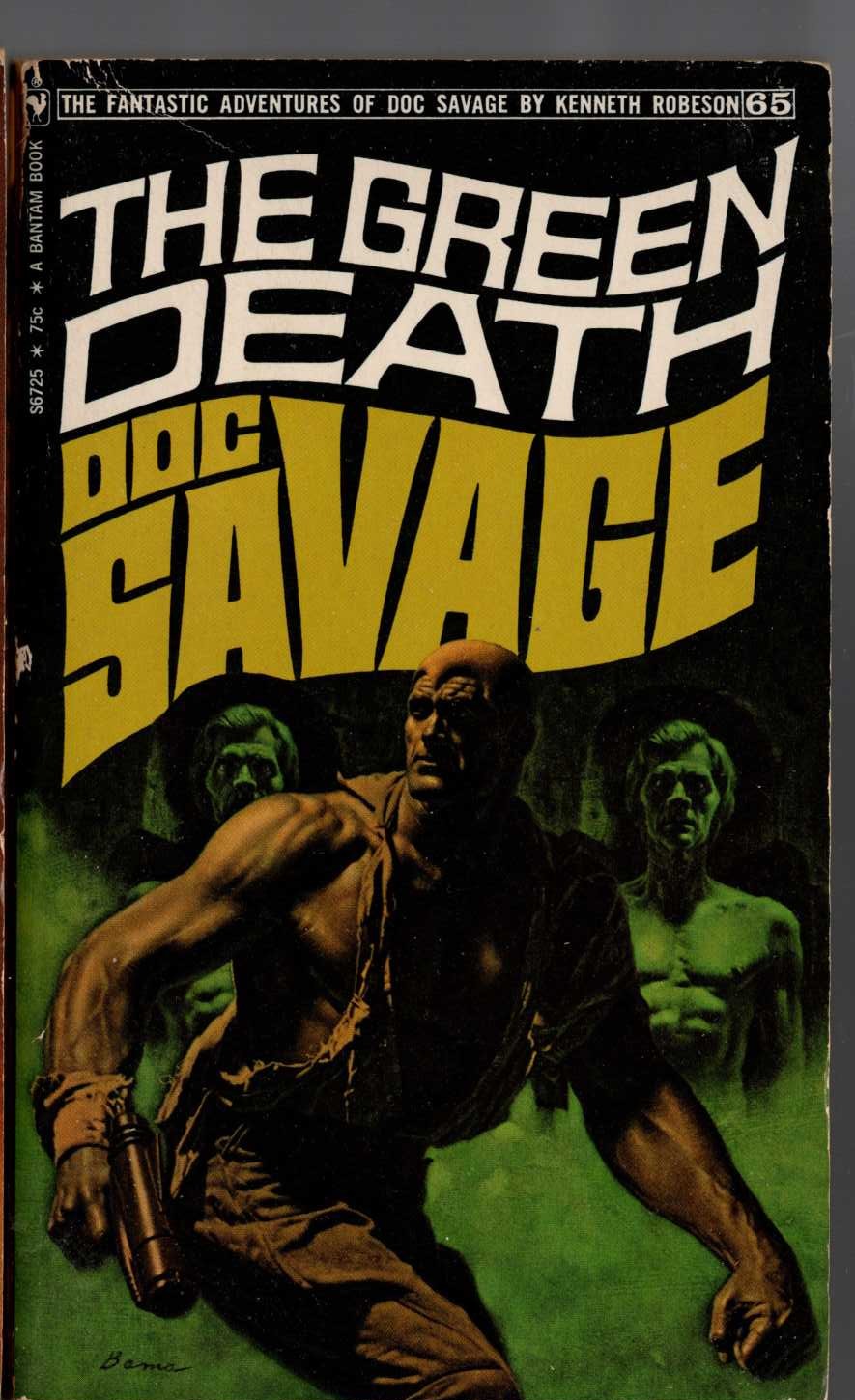 Kenneth Robeson  DOC SAVAGE: THE GREEN DEATH front book cover image