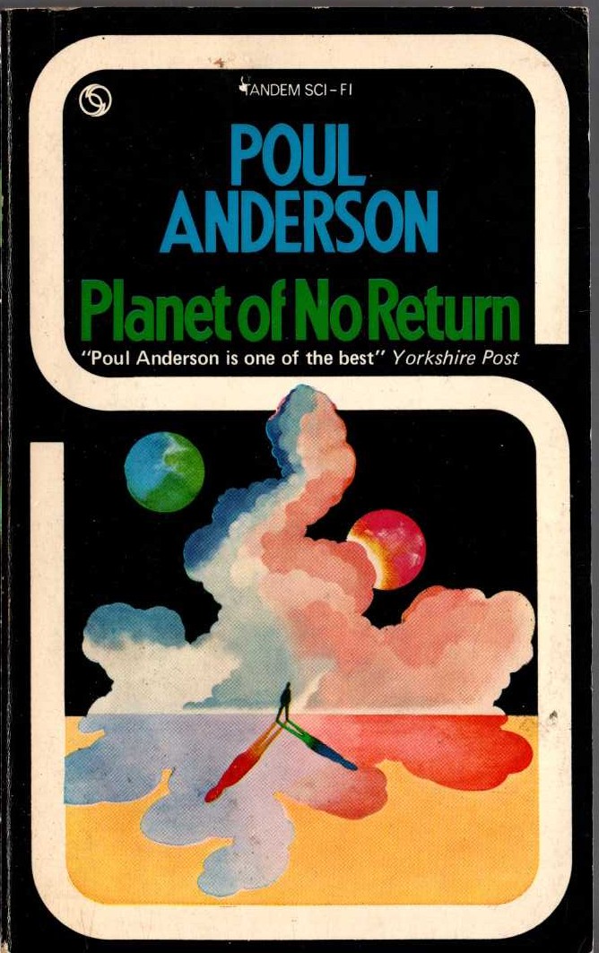 Poul Anderson  PLANET OF NO RETURN front book cover image