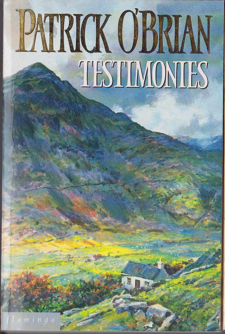 Patrick O'Brian  TESTIMONIES front book cover image