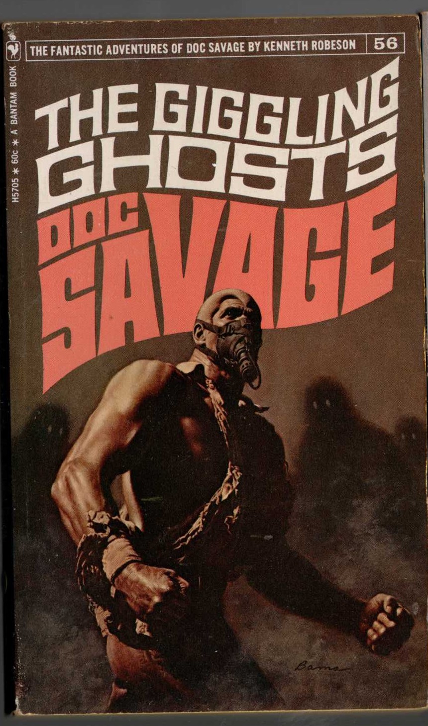 Kenneth Robeson  DOC SAVAGE: THE GIGGLING GHOSTS front book cover image