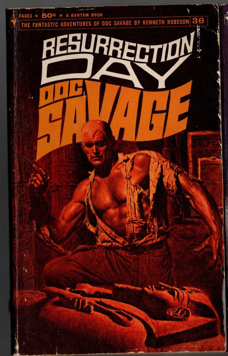 Kenneth Robeson  DOC SAVAGE: RESURRECTION DAY front book cover image