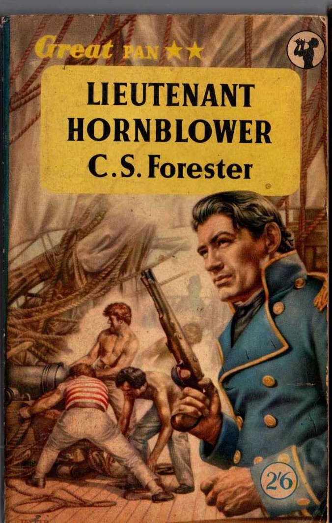 C.S. Forester  LIEUTENANT HORNBLOWER front book cover image