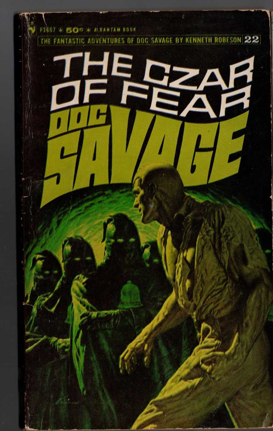 Kenneth Robeson  DOC SAVAGE: THE CZAR OF FEAR front book cover image