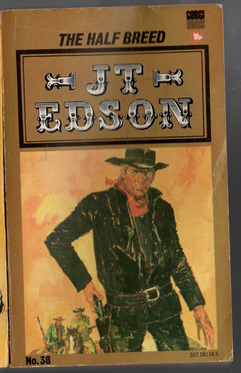 J.T. Edson  THE HALF BREED front book cover image